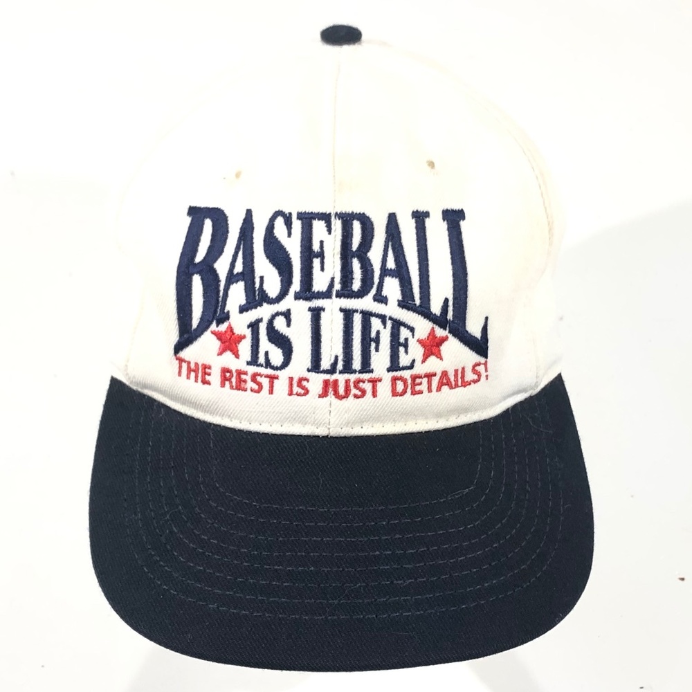 Vintage Graham Hat Cap Baseball Is Life Made In US